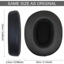 Replacement Ear Pads For Crusher Wireless/Evo/Hesh ANC/EVO/Crusher ANC, Headphones Ear Cushions Covers For  Venue Wireless Headset Accessories Ear Cups Repair Parts (Khaki) - 黑色 - 查看 4