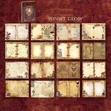 镀金复古优雅精装笔记本，高品质装饰笔记本，礼物之选 - 均碼 - 查看 17