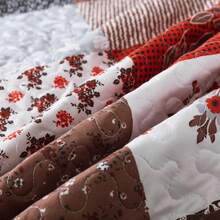 Twin Quilt Bedding Set - Lightweight Bedspreads, 2-Piece Microfiber Reversible Coverlets, Retro Bed Cover, Twin Size All Season Quilts - Grey - 莧菜紅 - 查看 8