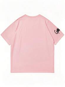 男士休闲百搭简约图案印花短袖T恤