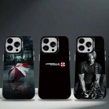Game R-Resident E-Evil Phone Case For 17,16,15,14,13,12,11,Pro,Max,Plus,E,Air, Black Tpu Cover - Z4 - 查看 7