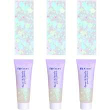 Face Body Glitter, Hair Glitter Sparkles Chunky Face Glitter Gel For  Makeup Singer Concerts Mermaid Festival Sequins Face Paint (3pc White),23580388 - trắng - Xem 1
