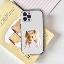 Cute Mouse Rats Hamster Phone Case Phone Case For IPhone 16,15,14,13,12,11,Pro,X,XS,Max,XR,Plus,Mini Soft Black Case - Z2 - 查看 6