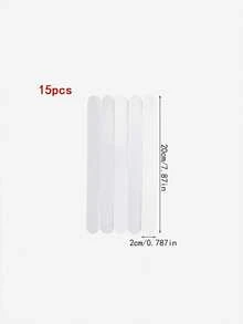 5/10/15/20/30/50/80 件透明防滑条贴纸，适用于浴室地板和淋浴区 - 浴缸地板防滑胶带安全 - 易于粘贴和移除 - 防止滑倒，浴室装饰，浴室配件