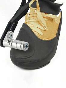 1件装可调节摩托车换挡杆保护套 - 重型橡胶套，带缓冲垫，可水洗，适用于摩托车装备，兼容脚踏，耐用摩托车骑行装备，摩托车爱好者的理想之选 - 彩色 - 查看 3