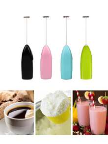 AOYI Mini Handheld Milk Frother, Home Baking Milk Foam Maker, Wireless Handheld Milk Whisk, Milk Frother - Multicolor - View 9