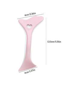 2025新款硅胶眼线眉毛修剪模具，眼线笔辅助工具，可重复使用的多功能眼妆套装，适用于女士眼线笔，眉笔，唇线，高性价比化妆工具，圣诞节，冬季，粉色，毕业典礼，生日，节日，夏季，秋季，秋季Y2K，时尚潮流，女士化妆， - 彩色 - 查看 6