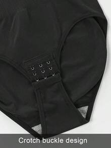 1 件女士运动塑身衣，高弹力收腹提拉紧身衣