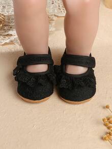 Babyprinzessinnen-Schuhe, rote Feier-Babyschuhe für 0-1 Jährige, 3 Monate, 100 Tage, Krabbelschuhe mit weicher Sohle für Frühling & Herbst