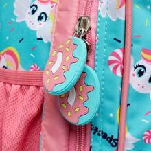 Spector Backpack Kit Lunch Box Pencil Case Wheels Children's Female School - Sky Blue - View 9