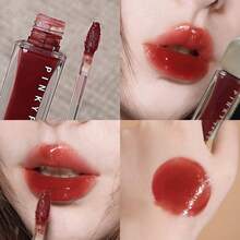 PinkyFocus 玻璃唇油 - 不沾杯，提亮肤色，防水丰盈双唇，适合所有肤色的节日礼物 - 彩色 - 查看 12