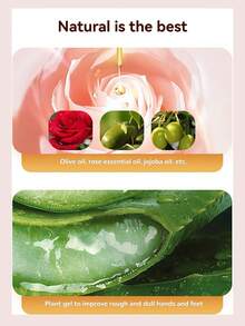 1 Pair Gel Hand Mask Gloves, Foot Mask Leg Warmers, Moisturizing Gel Hand & Foot Care Leg Warmers, Silicone Moisturizing Hand Gloves, Moisturizing Foot Leg Warmers, Gel Leg Warmers, SPA Hand Mask Gloves, Skin Care Gloves, Silicone Foot Gloves, Hand And Foot Care Tools - Multicolor - View 6