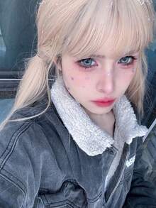 3D Contact Lens Case Set, Portable Travel Accessories For Daily Outdoor Use, Holiday Gifts, Exclusive For Halloween Role Play, Masquerade Party,6-Month - 彩色 - 查看 5