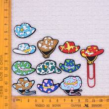 5 قطع/10 قطع مشابك قماش الجينز الجديدة، إشارات كتب للطلاب، مشابك ملفات DIY، مشابك ورق كبيرة بتصميمات كرتونية