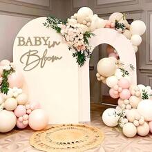 DBaby In Bloom Sign 16 X24 Felt Letter Baby Shower Sign Baby In Bloom Party Decor Backdrop For Boy Or Girl Baby Shower Gender Reveal 1st Birthday Gillter Gold - 閃光金 - 查看 6