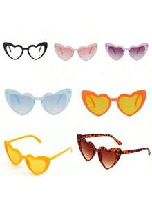 1 件派对眼镜魔鬼角装饰眼镜时尚生日派对太阳镜，万圣节服装女士，红心皇后服装，红心皇后服装，红色太阳镜，成人服装，Bratz，红色翅膀