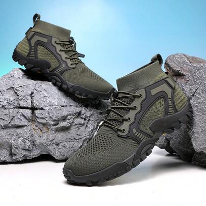 Scarpe da trekking all'aperto da donna, taglia grande, nuove scarpe da montagna in tessuto a rete, per arrampicata, trekking, e uso anfibio