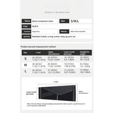 1 Piece Compression Calf Sleeves For Men & Women - Running, Basketball, Soccer, Hiking