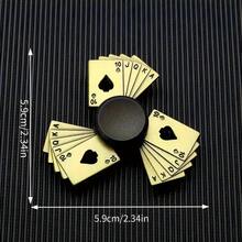 Vintage Bronze Metal Spinning Top - Endless Spinning Top With Bat, Star, Ship Wheel, And Celtic Knot/Iris Hat - Quiet And Durable Stress Relief Toy, Birthday/Christmas Party Gift, Collectible Gift (No) SDDV - 1枚銅牌 - 查看 11