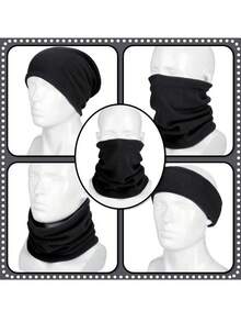 3piece Set Winter Beanie Hat Scarf Gloves, Soft Knitted Hat Stretchy Gloves Warm Skull Cap Set For Women Men Gifts Winter Beanie Hat ,Neck WarmerCold Weather Gear Unisex,Warm Winter Stretchy Knit Gloves Hat - Multicolor - View 6