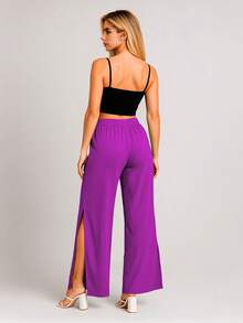 Swisz Women Pants - Rose Red - View 9