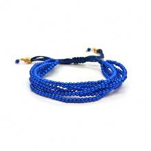 1pc 6-Layer Faux Pearl Bracelet, Multilayer Beaded Adjustable Bracelet, Fashionable Accessory For Women