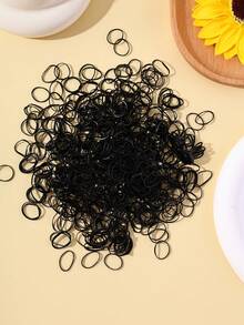 500pcs Colorful Candy-Colored Baby Hair Scrunchies, Cute Baby Hair Ties, Baby Hair Accessories