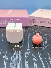 Silicone Mold For DIY Balloon Shaped Scented Candle, Round Lollipop Shaped Decorative Accessories, Holiday Decor