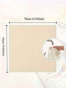 [Unbleached Cheese Cloth] Unbleached Cheese Cloth With Edge Locks, Perfect For Cooking, Baking And Cheese Making, Food- And Durableaking Supplies - Multicolor - View 8