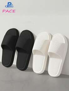 [Best Seller] Spring To Summer EVA Quiet Slippers - Unisex | Odor-Resistant, Anti-Mildew, Soft Soles, Extremely Comfortable | Suitable For Home, Bathroom, Beach And More | Multiple Colors Available - Couples Style, Lightweight & Breathable, Non-Stuffy - Pink - View 8