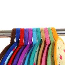 Kit Of 3 Colorful Hand Towels With Fruit Print For Hanging Kitchen Bathroom Decorative Soft - Multicolor - View 9