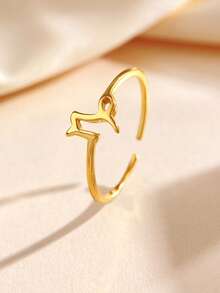 1 Pc Zodiac Adjustable Ring Women's S925 Sterling Silver Fine Ladies Jewelry Gifts - Twelve Zodiac Signs Open Ring - View 12