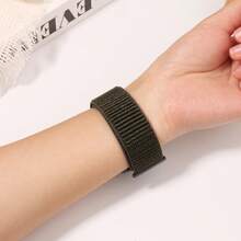 Nylon Sport Loop Compatible With Apple Watch Band 38/40/41/42/44/45/46/49mm, Adjustable Breathable Women Men Braided Strap Compatible With Apple Watch Series Ultra 10/9/8/7/6/5/4/3/2/1 SE As A Gift For Students Returning To School