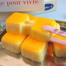 1pc TABA Cute Squeezee Toy, Sweet Dessert Design, Soft Jelly Cream Mochi Texture, Fun & Entertaining Gift, Suitable For Office, Stress Relief Toy, Perfect Decoration, Christmas Eve/Christmas Gift