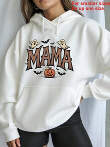 Spooky Season Sweatshirt - Nightmare Before Christmas Vintage Halloween Horror Night Hoodie, Halloween Hoodie, Halloween Hoodie, Retro Halloween, Horror Movie Sweatshirt For Women - 白色 - 查看 1