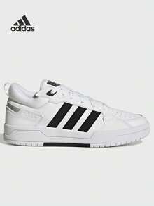 Adidas (ADIDAS) Adidas Neo 100DB Shock Absorbing Anti-Slip Durable Low-Top Casual Retro Basketball Sneakers, Unisex - Black and White - View 2