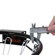 Aro de Basquete Rede Tamanho 45cm Resistente para Treinamento Lazer Vollo