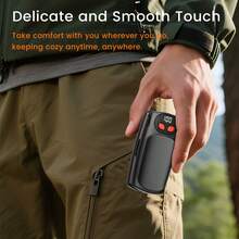 Rechargeable Hand Warmer 2*3000mAh Battery, Magnetic Heating Warmer, Suitable For Outdoor Sports, USB-C Portable, Gift For Men And Women For Skiing, Hiking, And Fishing Christmas Gifts, Hand Warmers, Gifts For Men, Stocking Stuffers, Hand Warmers Rechargeable - Multicolor - View 7