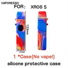 1pc High Quality Silicone Protective Case Suitable For XROS 5, Leather Texture Anti- Protective Soft Shell Rubber Cover - Multicolor - View 2