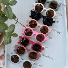 1pc Personalized Name Daisy Flower Glasses, Customizable Letter Color, Cute Glasses, Gift For Girls, Suitable For Daily & Holiday Wear (Flower Color Randomly Assorted) ,2000s Style, Birthday Gift - Multicolor - View 6