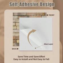 12 Pack Acoustic Panels, Sound Proof Wall Panels Self - Adhesive, Brick Pattern Sound Absorbing Panels Acoustic Treatment And Wall Decor, Brown