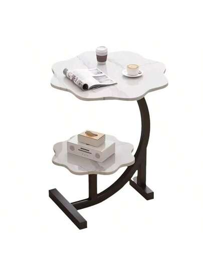 Coffee Tafel Next To The Living Room, Shelf, Nordic Verlichting Luxe Bedside, Moderne Bedside Table, Sofa Side view 4