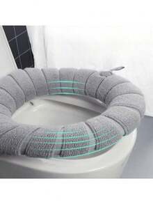 1 pezzo Tappetino universale per sedile del water, Coprisedile da bagno imbottito, Copri sedile lavabile per decorazione da bagno e autunnale