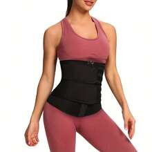 Abdominal Belt, Sports Belt, Fitness Waist Belt,Men's And Women's Waist Belt, Squat Belt, - Black-2XL - 查看 1