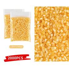 2000 piezas Súper paquete grande de cuentas - Cuentas pequeñas de 2.6 mm, adecuadas para manualidades DIY, cumpleaños, San Valentín, Halloween, decoraciones de fiesta - Compatibles con Perler, cuentas de fusión, hacer slime - Cuentas a granel para manualidades DIY, regalos de fiesta de cumpleaños, proyectos escolares - Cuentas para hacer joyería, materiales para hacer pulseras, kit para hacer pulseras, suministros para hacer joyería, cuentas para hacer pulseras, accesorios para hacer joyería