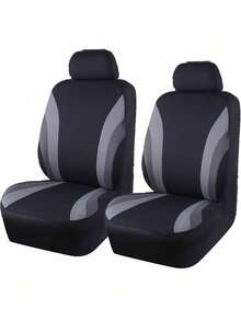 9PCS/4PCS Universal Car Seat Covers Full Set, Waterproof Sporty Breathable Seat Protectors With Removable Headrest Covers, Airbag Compatible, Easy Installation For Auto Interior Protection & Decoration - ZYT[Style 8] - View 15