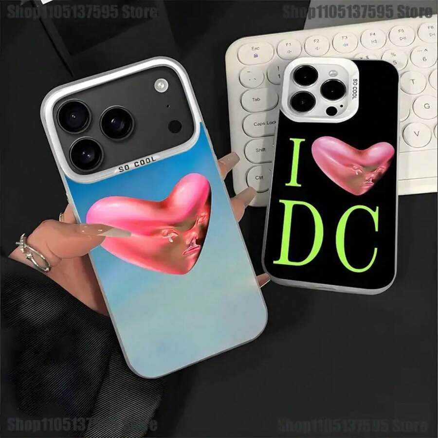 Fontaines DC Romance Phone Case Covercompatible with  17,16,15,14,13,12,11,Pro,XS,Max,Plus,Mini,SE4,E White Matte Shockproof CoverCovercompatible with  17 Hülle, 17 pro Hülle, 17 promax Hülle