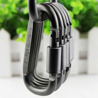 1pc High Quality Bold 8CM With Lock Nut Buckle And Aluminum Alloy Backpack Buckle