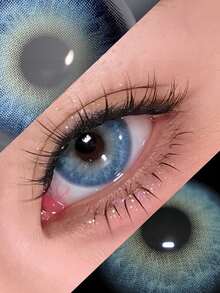 3D Contact Lens Case Set, Portable Travel Accessories For Daily Outdoor Use, Holiday Gifts, Exclusive For Halloween Role Play, Masquerade Party,6-Month - 彩色 - 查看 7