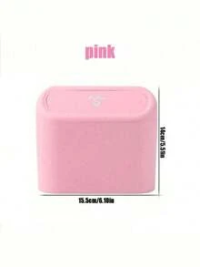 Press-Type Car Trash Can - 4 Rolls Of Garbage Bags, 1 Pack Of Cleaning Mud,Leak-Proof Portable Hanging Trash Can, Suitable For Organizing Various Types Vehicles